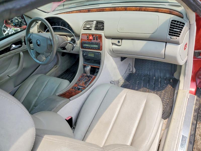 1999 Mercedes-benz Clk მანქანა იყიდება აუქციონზე, vin: WDBLK65G0XT003133, აუქციონის ნომერი: 63864486