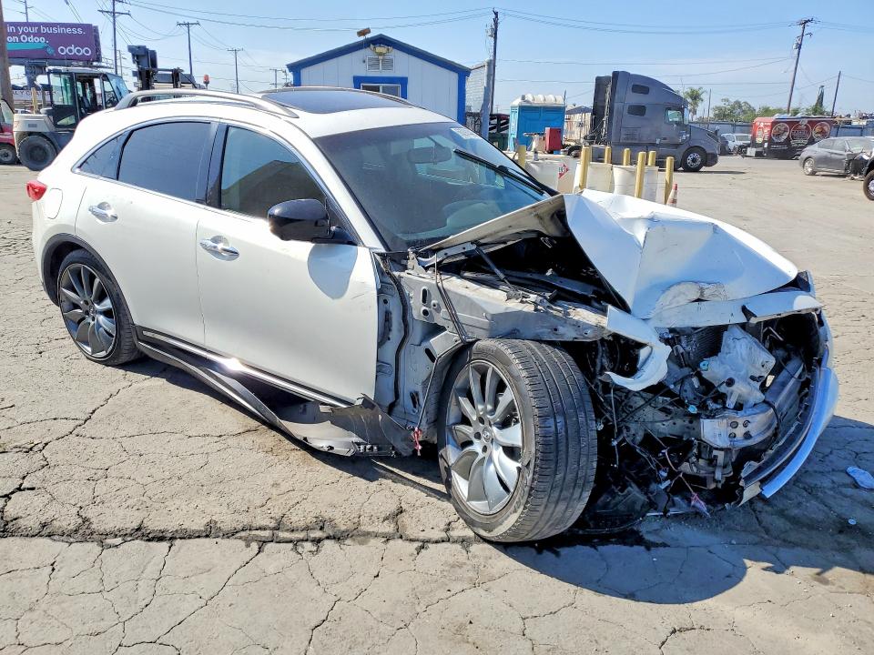 2013 Infiniti Fx37 მანქანა იყიდება აუქციონზე, vin: JN8CS1MWXDM172891, აუქციონის ნომერი: 66291446