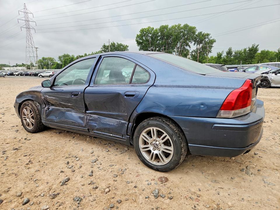 2006 Volvo S60 მანქანა იყიდება აუქციონზე, vin: YV1RH592562509025, აუქციონის ნომერი: 63620336