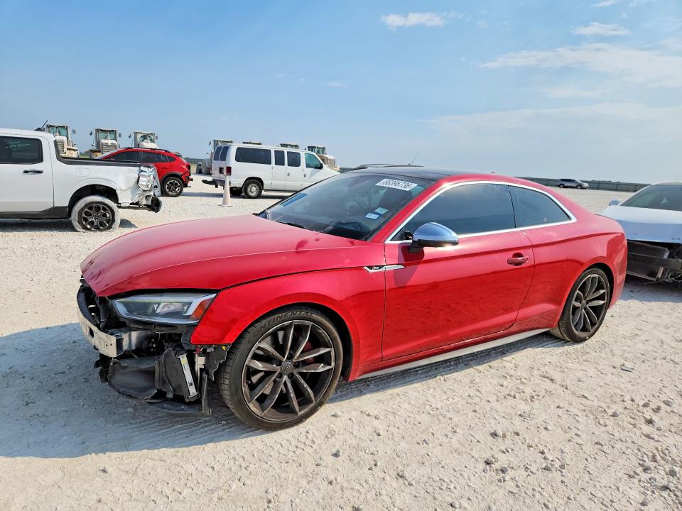 66396736 :رقم المزاد ، WAUR4AF59JA121025 vin ، 2018 Audi S5 مزاد بيع