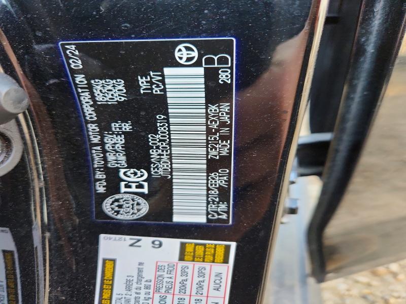 65565756 :رقم المزاد ، JTDBDMHE0RJ008319 vin ، 2024 Toyota Corolla Hybrid مزاد بيع