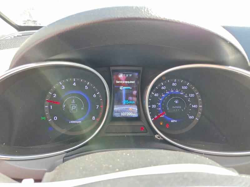 2014 Hyundai Santa Fe მანქანა იყიდება აუქციონზე, vin: KM8SRDHF7EU040408, აუქციონის ნომერი: 66962956