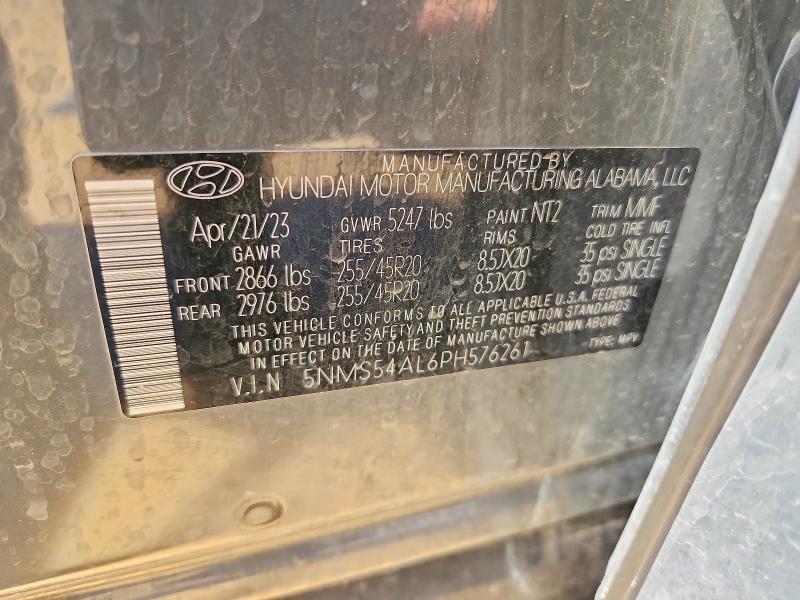 Продаж на аукціоні авто 2023 Hyundai Santa Fe, vin: 5NMS54AL6PH576261, номер лоту: 66621466