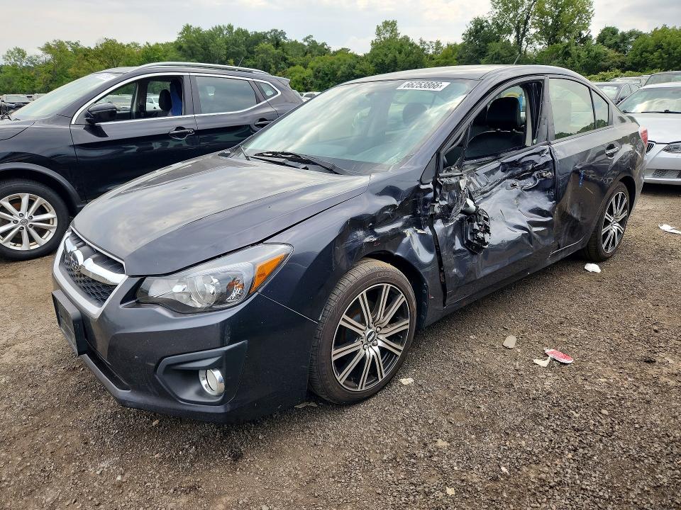 66253866 :رقم المزاد ، JF1GJAH65CH025532 vin ، 2012 Subaru Impreza مزاد بيع