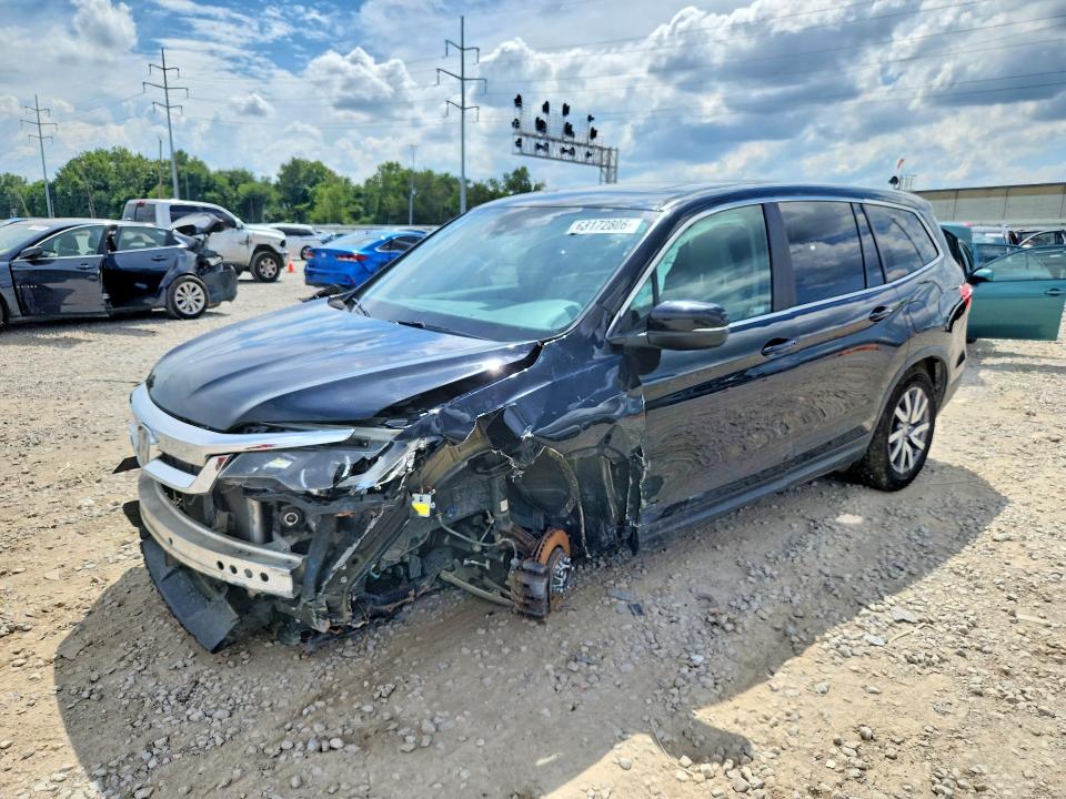 63172806 :رقم المزاد ، 5FNYF5H56KB025262 vin ، 2019 Honda Pilot مزاد بيع