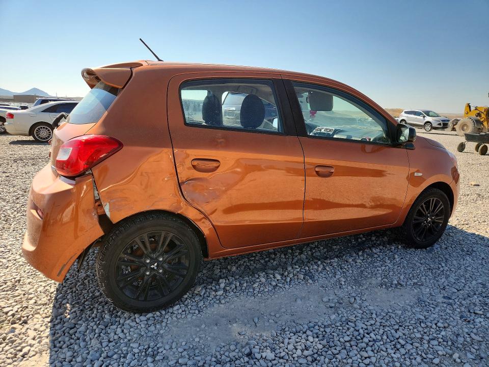 2019 Mitsubishi Mirage მანქანა იყიდება აუქციონზე, vin: ML32A5HJ2KH003523, აუქციონის ნომერი: 63848006