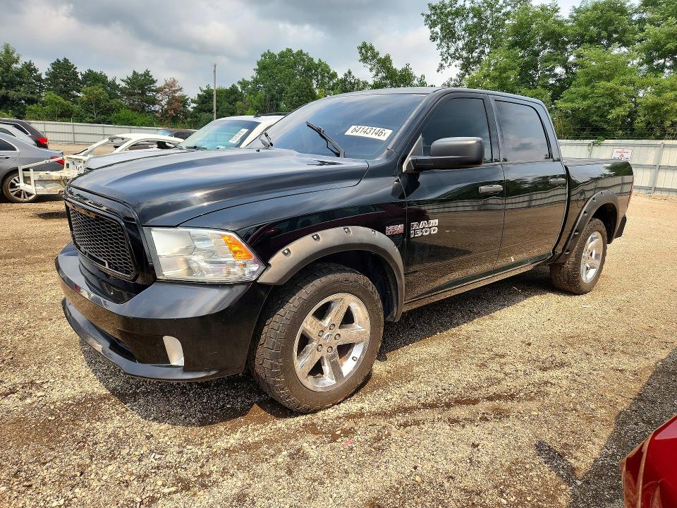 2014 Ram 1500 მანქანა იყიდება აუქციონზე, vin: 1C6RR7KT0ES124009, აუქციონის ნომერი: 64143146