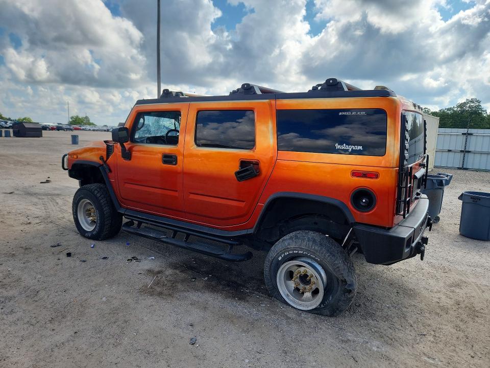 2003 Hummer H2 მანქანა იყიდება აუქციონზე, vin: 5GRGN23U73H121848, აუქციონის ნომერი: 63220136