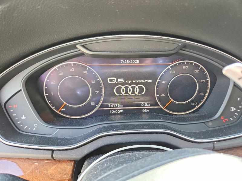 Продажа на аукционе авто 2018 Audi Q5, vin: WA1ANAFY7J2003650, номер лота: 63843106