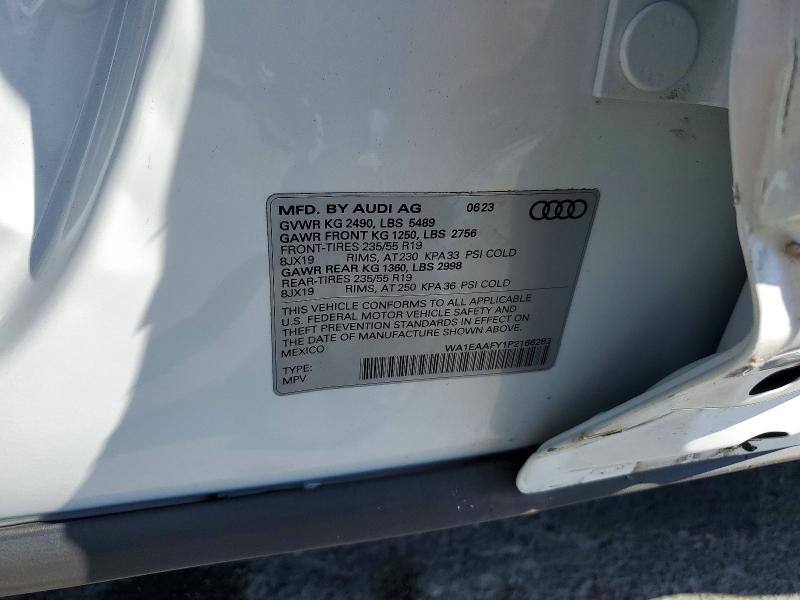 65681526 :رقم المزاد ، WA1EAAFY1P2166283 vin ، 2023 Audi Q5 مزاد بيع