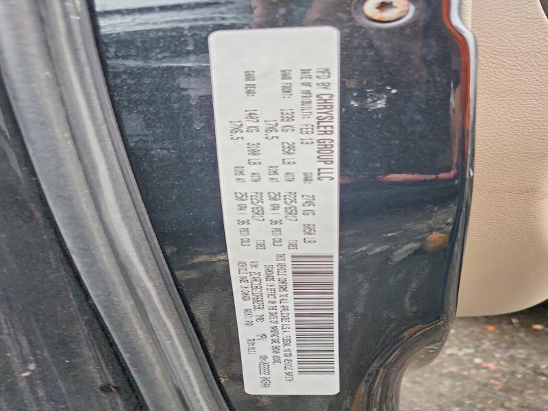 63235796 :رقم المزاد ، 2C4RC1BG1DR682591 vin ، 2013 Chrysler Town & Country مزاد بيع