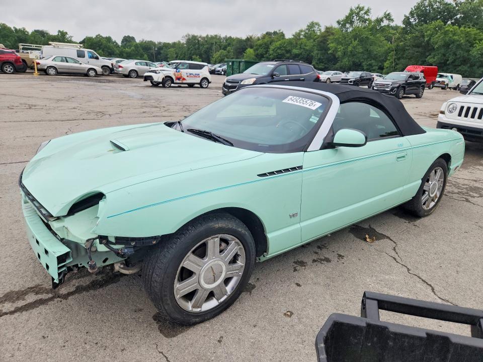 2004 Ford Thunderbird მანქანა იყიდება აუქციონზე, vin: 1FAHP60A94Y100833, აუქციონის ნომერი: 64935576