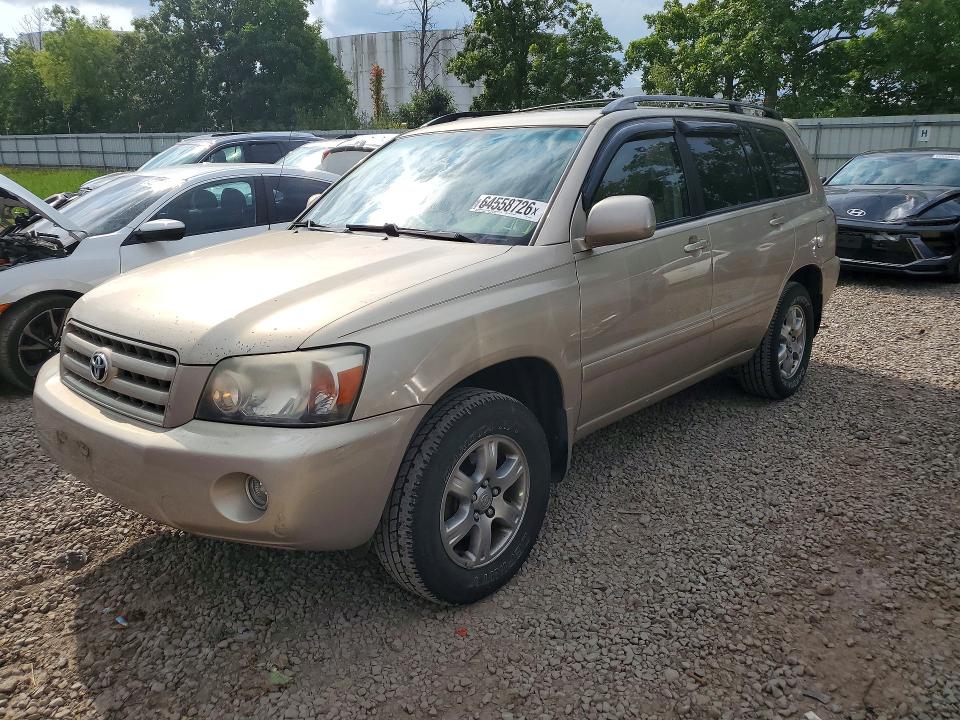 2006 Toyota Highlander მანქანა იყიდება აუქციონზე, vin: JTEEP21A860186198, აუქციონის ნომერი: 64558726