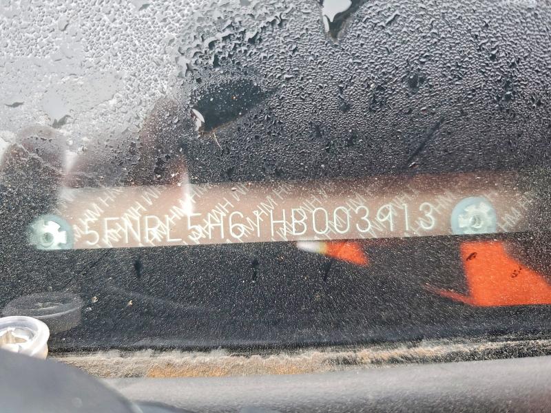 Aukcja sprzedaży 2017 Honda Odyssey, vin: 5FNRL5H61HB003913, numer aukcji: 64796506