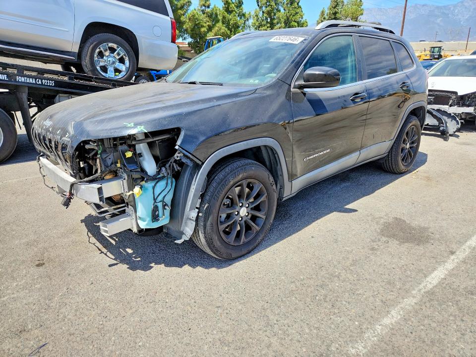65227646 :رقم المزاد ، 1C4PJMCX8KD218954 vin ، 2019 Jeep Cherokee مزاد بيع