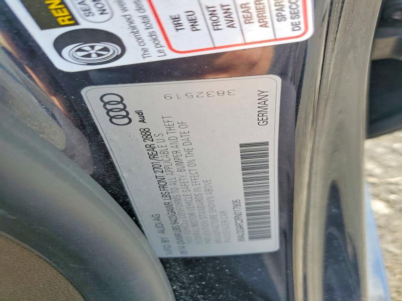 Auction sale of the 2015 Audi A7, vin: WAU2GAFC2FN017905, lot number: 65761016