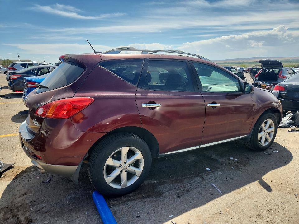 67169186 :رقم المزاد ، JN8AZ18U69W103705 vin ، 2009 Nissan Murano مزاد بيع