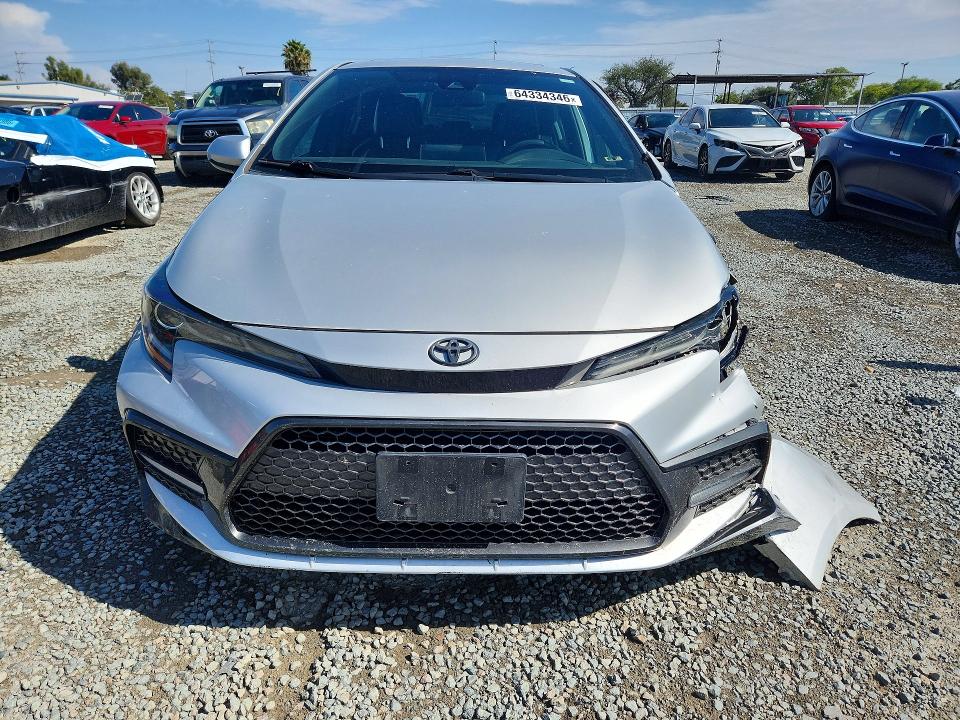 Продаж на аукціоні авто 2021 Toyota Corolla, vin: 5YFT4MCE8MP076741, номер лоту: 64334346