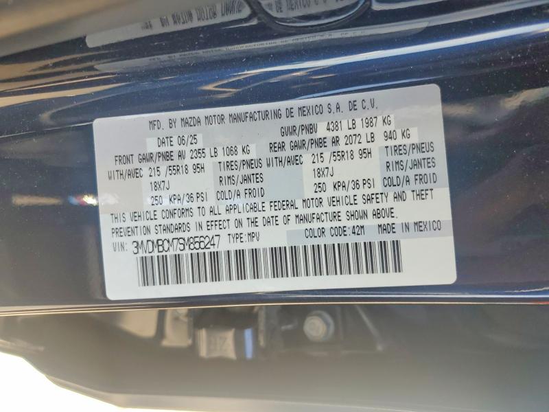 Aukcja sprzedaży 2025 Mazda Cx-30, vin: 3MVDMBCM7SM856247, numer aukcji: 65662136