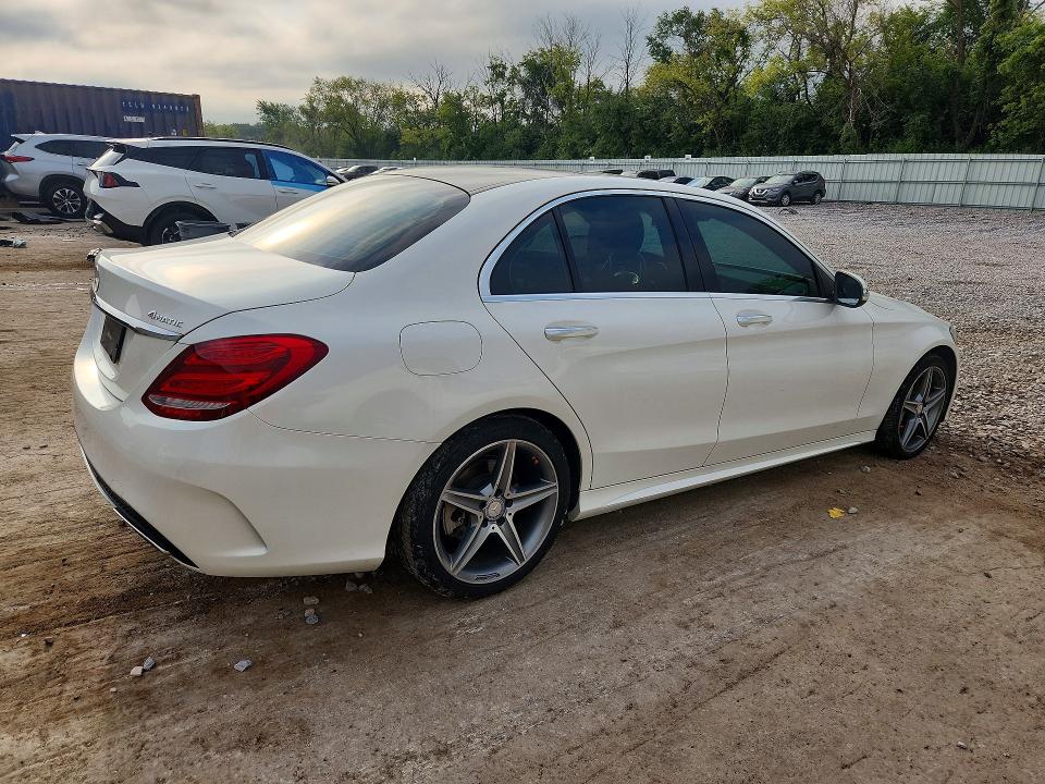 Auction sale of the 2015 Mercedes-benz C, vin: 55SWF4KB0FU041591, lot number: 66371216