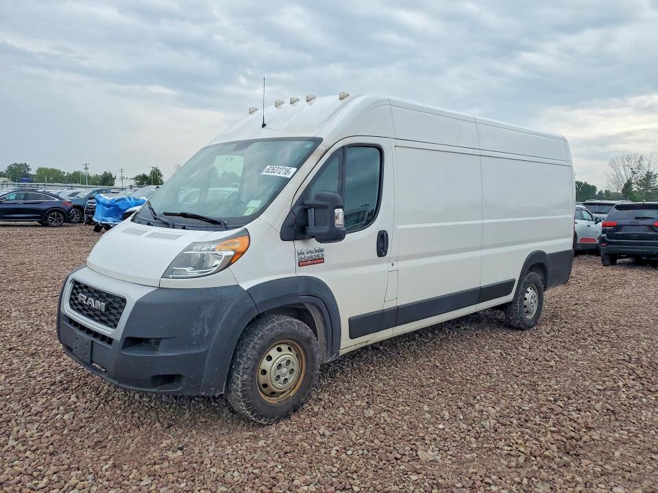 2021 Ram Promaster 3500 მანქანა იყიდება აუქციონზე, vin: 3C6MRVJG8ME538935, აუქციონის ნომერი: 62631216