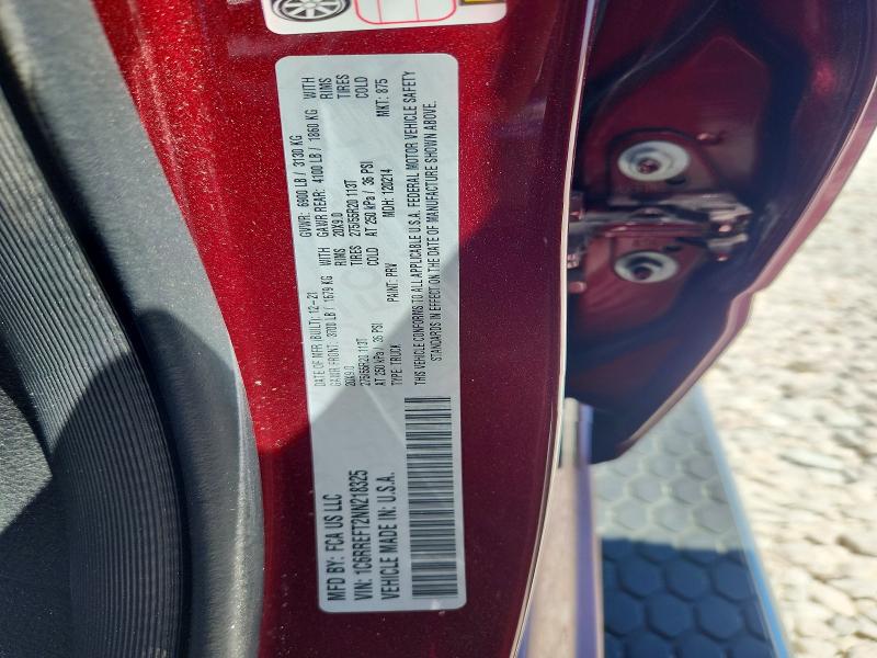 Продаж на аукціоні авто 2022 Ram 1500, vin: 1C6RREFT2NN218325, номер лоту: 65146496