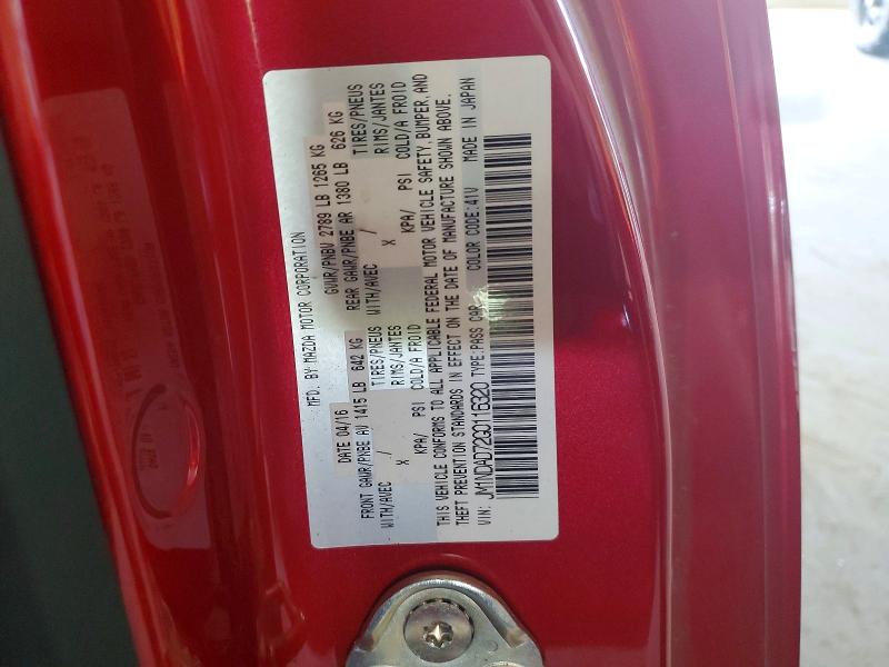 64980866 :رقم المزاد ، JM1NDAD72G0116320 vin ، 2016 Mazda Mx-5 Miata مزاد بيع