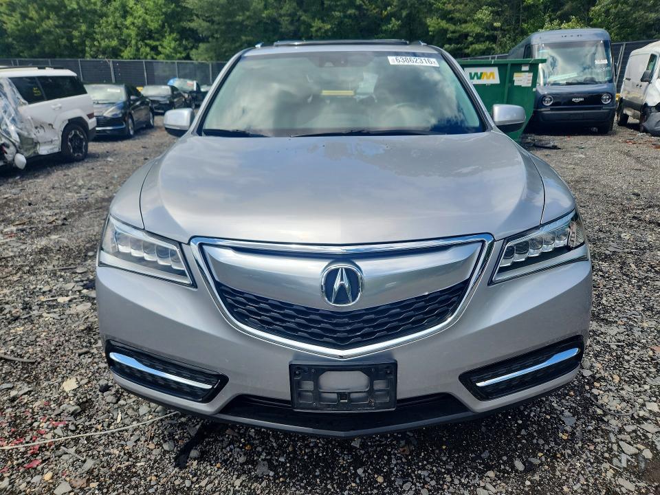 63862316 :رقم المزاد ، 5FRYD4H48EB047158 vin ، 2014 Acura Mdx مزاد بيع