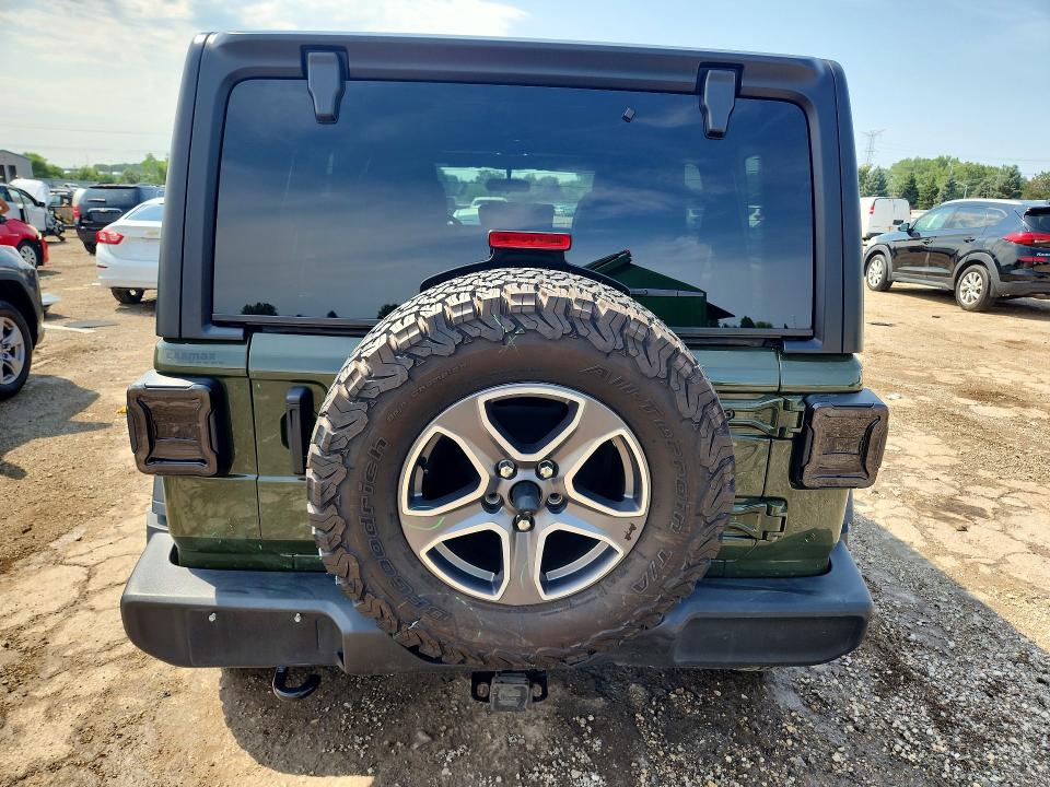 Aukcja sprzedaży 2022 Jeep Wrangler Unlimited, vin: 1C4HJXDG8NW180140, numer aukcji: 64216816