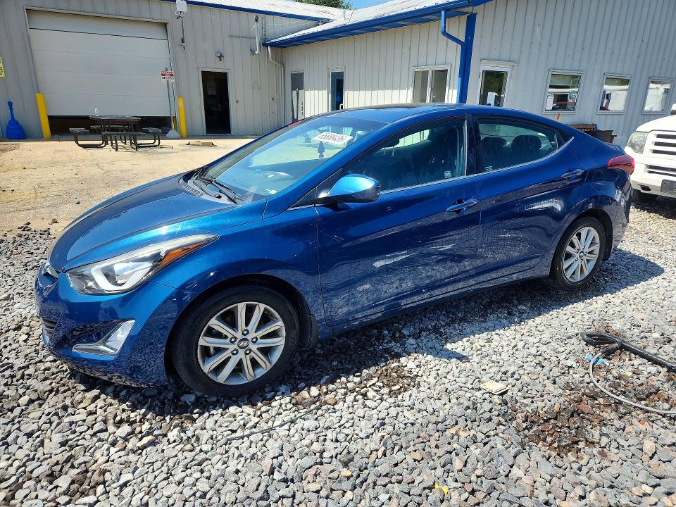 2015 Hyundai Elantra მანქანა იყიდება აუქციონზე, vin: KMHDH4AE8FU281862, აუქციონის ნომერი: 65888436
