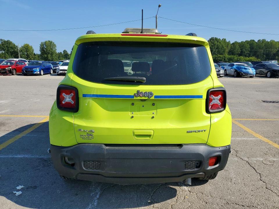 66580376 :رقم المزاد ، ZACCJBAB5JPJ15983 vin ، 2018 Jeep Renegade مزاد بيع