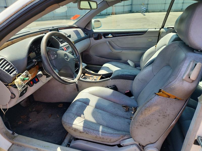 2003 Mercedes-benz Clk მანქანა იყიდება აუქციონზე, vin: WDBLK65G23T141332, აუქციონის ნომერი: 66533006