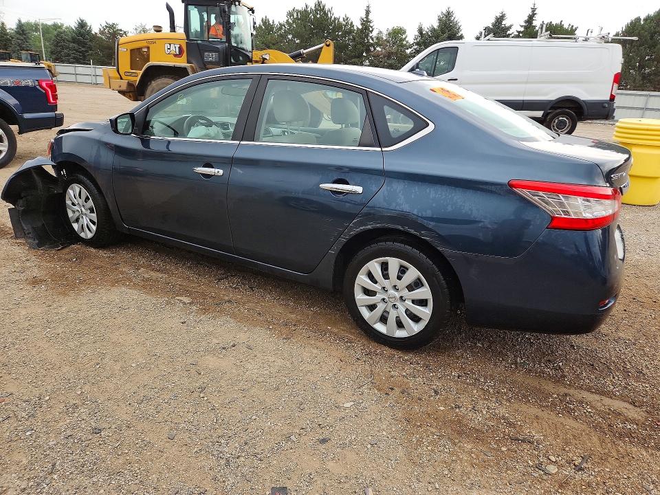 2014 Nissan Sentra მანქანა იყიდება აუქციონზე, vin: 3N1AB7AP8EL616920, აუქციონის ნომერი: 64608776