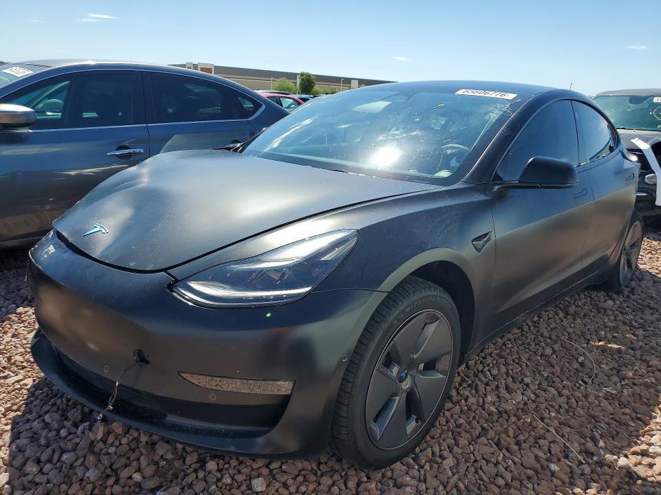 Aukcja sprzedaży 2022 Tesla Model 3, vin: 5YJ3E1EB2NF265493, numer aukcji: 65606776