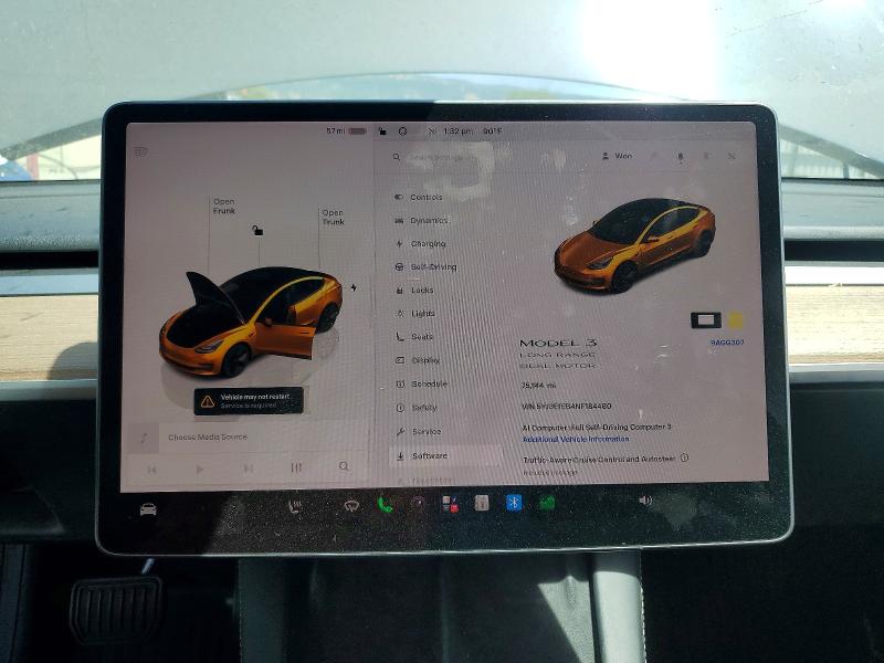 Продаж на аукціоні авто 2022 Tesla Model 3, vin: 5YJ3E1EB4NF184480, номер лоту: 63872486
