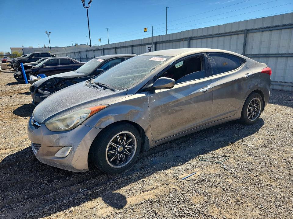 59207096 :رقم المزاد ، 5NPDH4AE2DH286597 vin ، 2013 Hyundai Elantra مزاد بيع