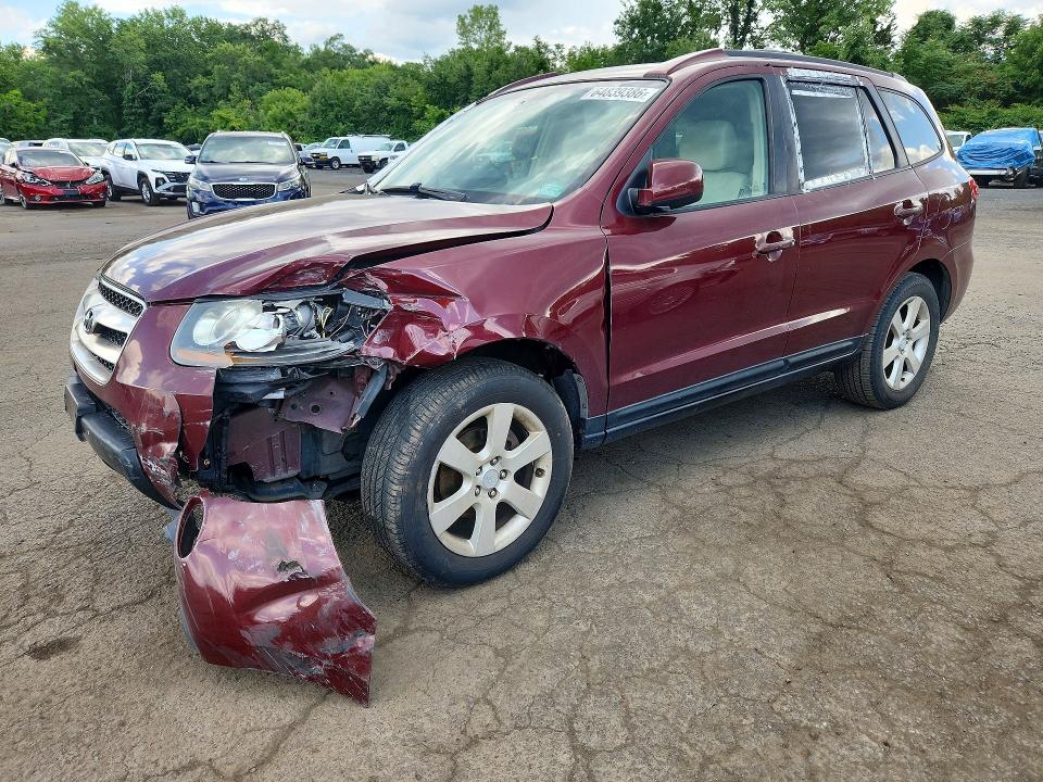 2007 Hyundai Santa Fe მანქანა იყიდება აუქციონზე, vin: 5NMSH13E27H096531, აუქციონის ნომერი: 64839386