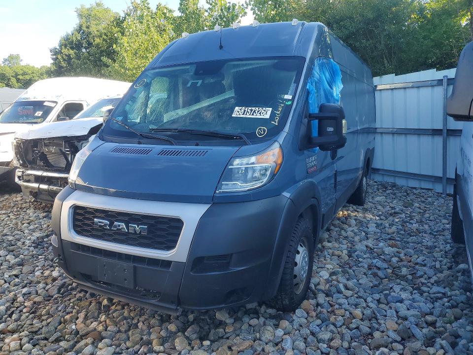58157326 :رقم المزاد ، 3C6MRVJG1ME540834 vin ، 2021 Ram Promaster 3500 مزاد بيع