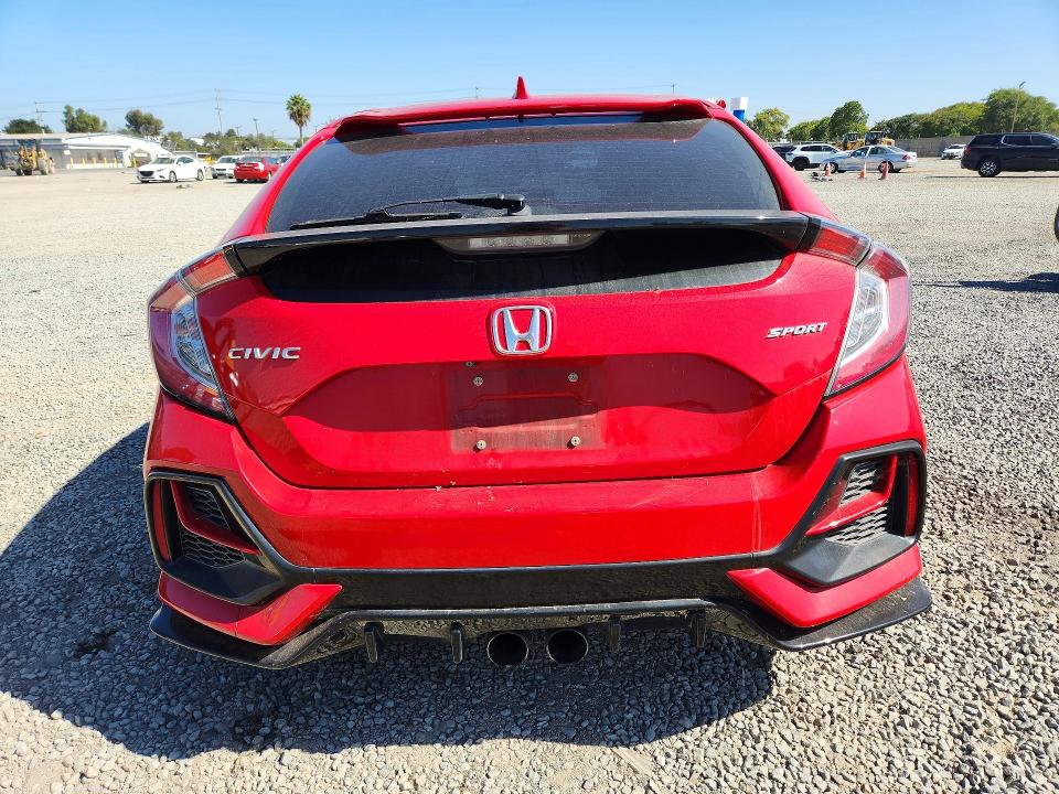 Продаж на аукціоні авто 2020 Honda Civic, vin: SHHFK7H4XLU417957, номер лоту: 65280756