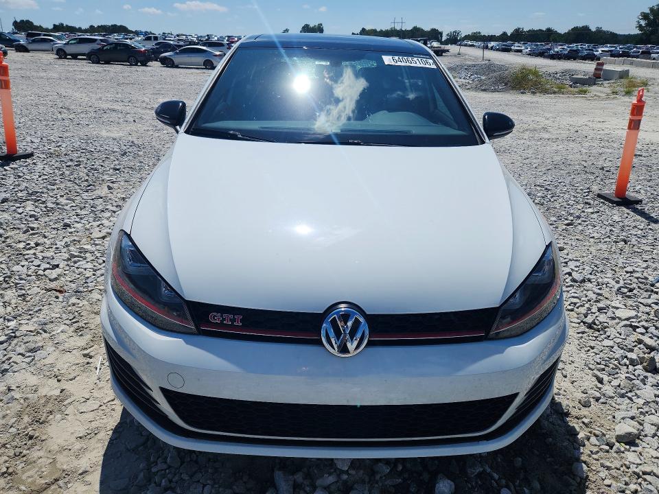 64065106 :رقم المزاد ، 3VW447AU8GM030786 vin ، 2016 Volkswagen Gti مزاد بيع