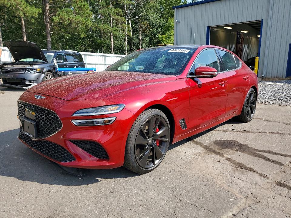 Aukcja sprzedaży 2022 Genesis G70, vin: KMTG54TE6NU100040, numer aukcji: 64967366