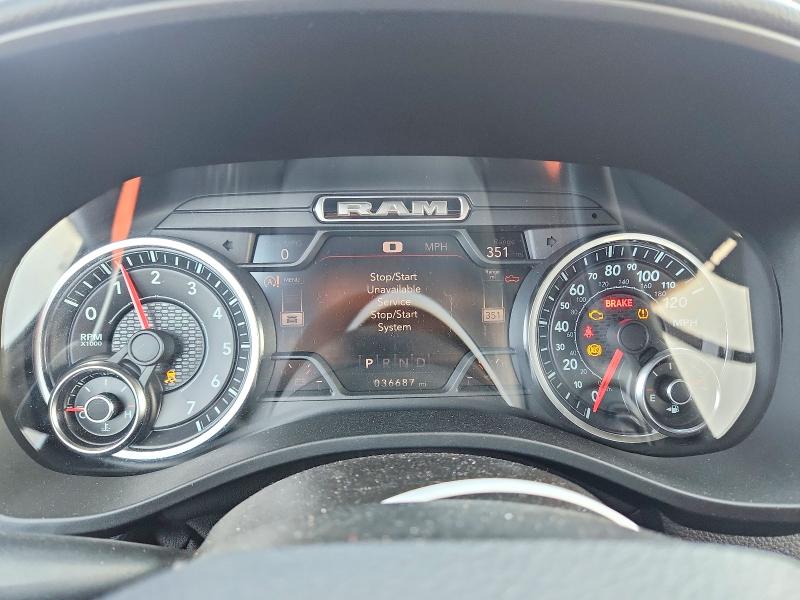 2021 Ram 1500 მანქანა იყიდება აუქციონზე, vin: 1C6RRFBG5MN582347, აუქციონის ნომერი: 66818756