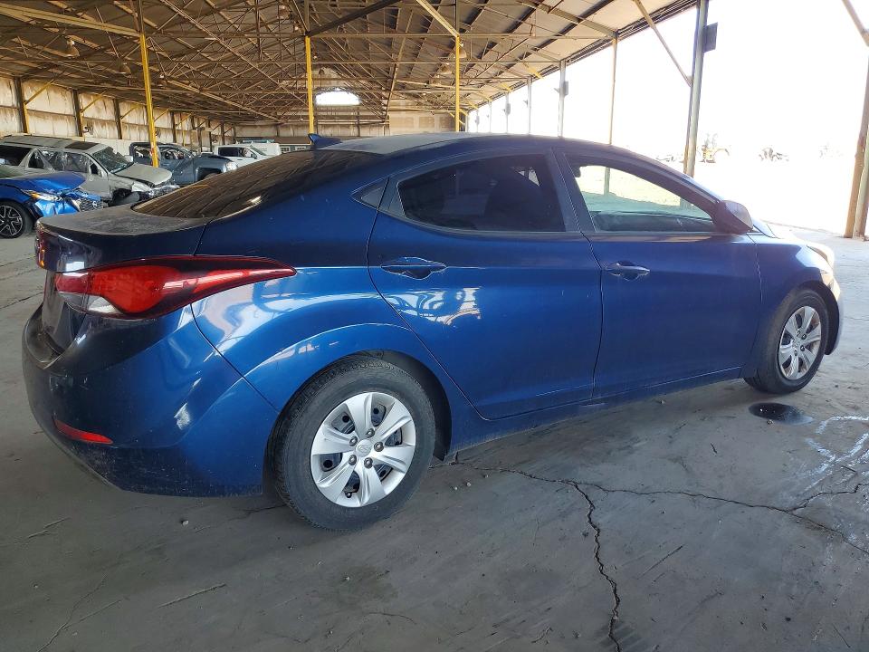 2016 Hyundai Elantra მანქანა იყიდება აუქციონზე, vin: 5NPDH4AE8GH706951, აუქციონის ნომერი: 65837586