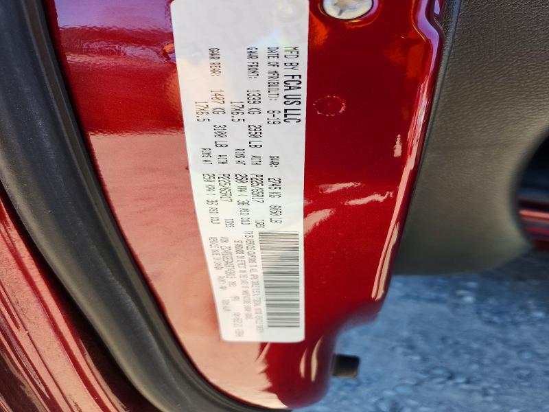 Auction sale of the 2019 Dodge Grand Caravan, vin: 2C4RDGEG4KR743019, lot number: 62944326