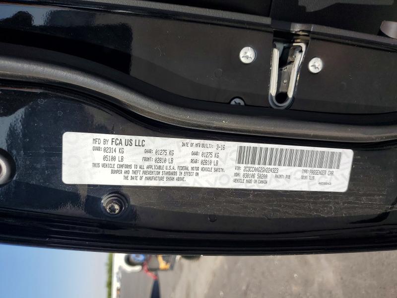 Aukcja sprzedaży 2016 Chrysler 300, vin: 2C3CCAAG2GH224323, numer aukcji: 64277296