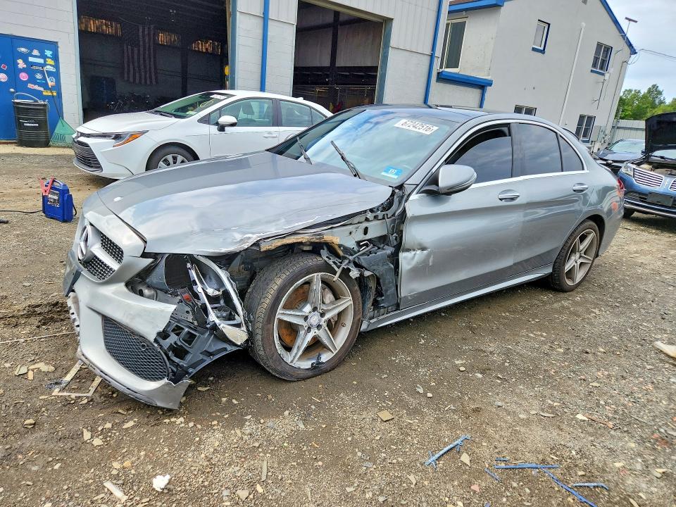 2016 Mercedes-benz C მანქანა იყიდება აუქციონზე, vin: WDDWF4KB1GR172239, აუქციონის ნომერი: 67242516