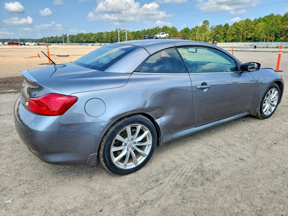 2011 Infiniti G37 Convertible მანქანა იყიდება აუქციონზე, vin: JN1CV6FE0BM951012, აუქციონის ნომერი: 65681916