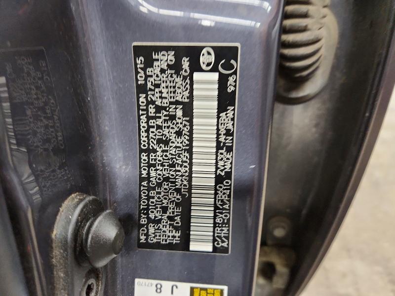 Aukcja sprzedaży 2015 Toyota Prius, vin: JTDKN3DU5F1997671, numer aukcji: 64767946