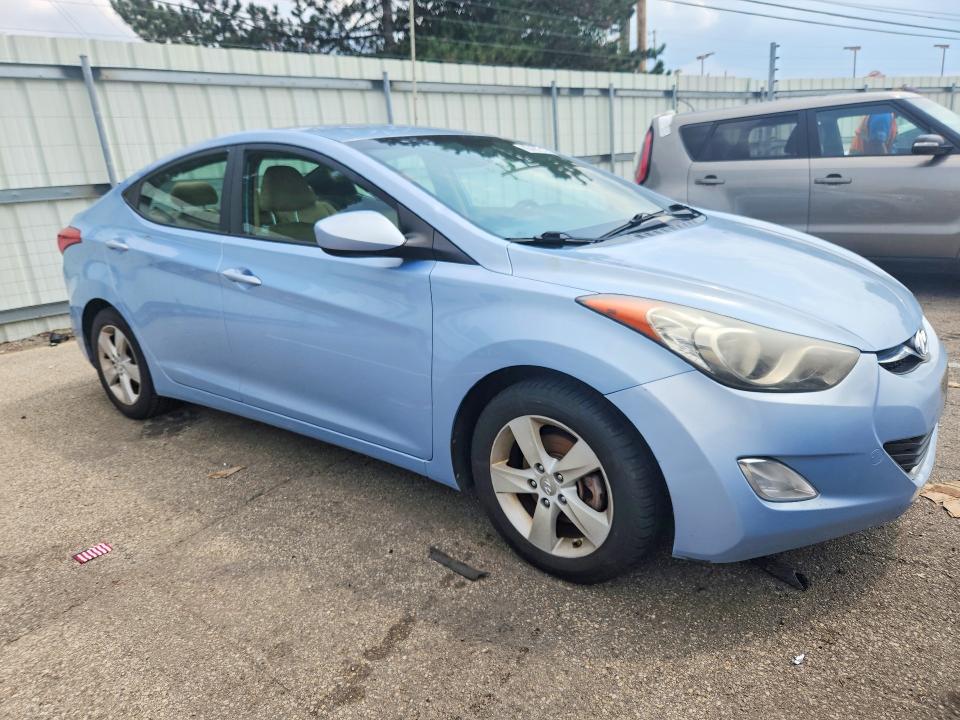 2013 Hyundai Elantra მანქანა იყიდება აუქციონზე, vin: KMHDH4AE3DU801642, აუქციონის ნომერი: 63439216