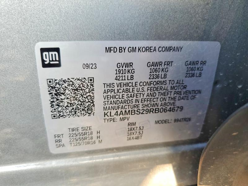 Продажа на аукционе авто 2024 Buick Encore Gx, vin: KL4AMBS29RB064679, номер лота: 66547356